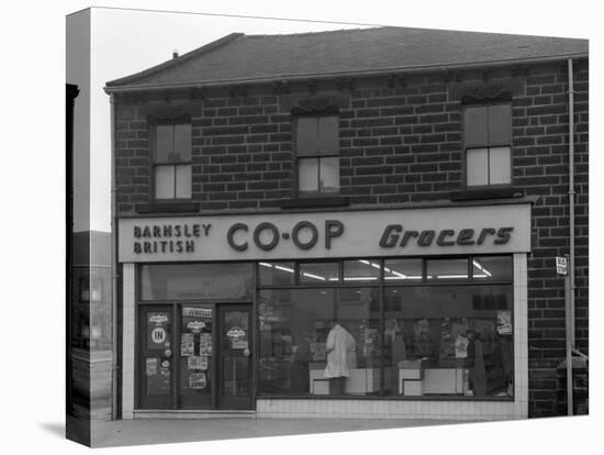 Barnsley Co-Op, Park Road Branch Exterior, Barnsley, South Yorkshire, 1961-Michael Walters-Stretched Canvas