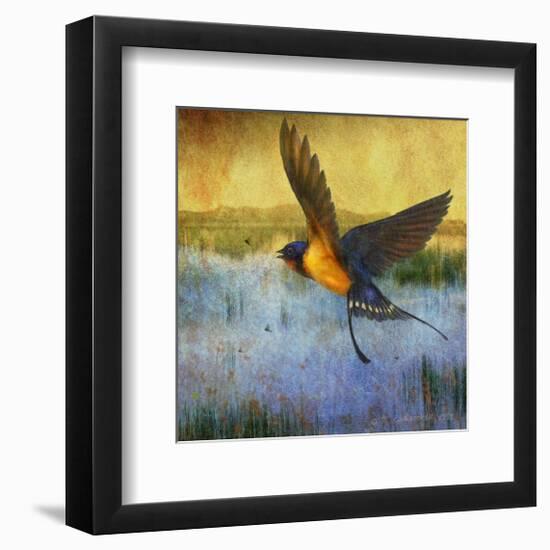 Barnswallow-Chris Vest-Framed Art Print