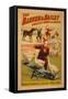 Barnum and Bailey Circus poster, c.1900-null-Framed Stretched Canvas