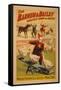 Barnum and Bailey Circus poster, c.1900-null-Framed Stretched Canvas