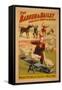 Barnum and Bailey Circus poster, c.1900-null-Framed Stretched Canvas