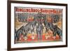 Barnum and Bailey Circus Poster-American School-Framed Giclee Print