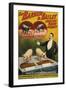 Barnum and Bailey, Poster, 1900-null-Framed Giclee Print