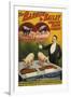 Barnum and Bailey, Poster, 1900-null-Framed Giclee Print