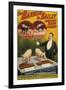 Barnum and Bailey, Poster, 1900-null-Framed Giclee Print