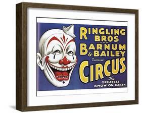 Barnum and Bailey's Circus, USA-null-Framed Giclee Print