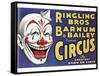 Barnum and Bailey's Circus, USA-null-Framed Stretched Canvas