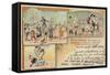 Barnum and Bailey's Circus-null-Framed Stretched Canvas