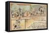 Barnum and Bailey's Circus-null-Framed Stretched Canvas