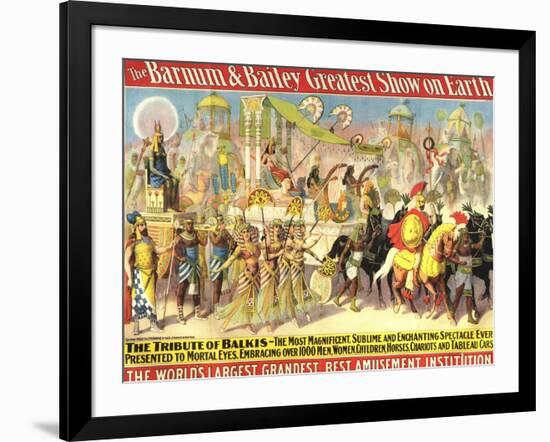 Barnum & Bailey's, 1903, USA-null-Framed Giclee Print