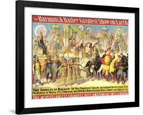 Barnum & Bailey's, 1903, USA-null-Framed Giclee Print