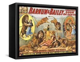 Barnum & Bailey's, 1915, USA-null-Framed Stretched Canvas