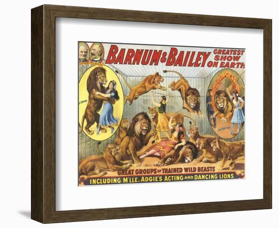 Barnum & Bailey's, 1915, USA-null-Framed Giclee Print