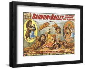 Barnum & Bailey's, 1915, USA-null-Framed Giclee Print