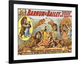 Barnum & Bailey's, 1915, USA-null-Framed Giclee Print