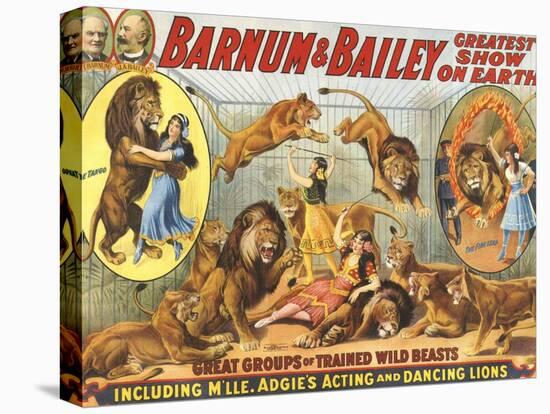 Barnum & Bailey's, 1915, USA-null-Stretched Canvas