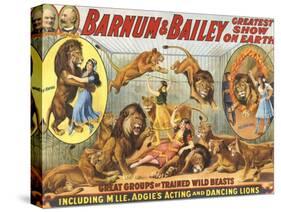 Barnum & Bailey's, 1915, USA-null-Stretched Canvas