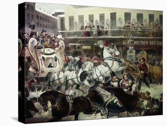 Barnum's Museum-A.c. Kent-Stretched Canvas