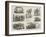 Barnum's Show at Olympia, Sketches Behind the Scenes-null-Framed Giclee Print