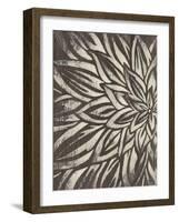 Barnwood Blossom I-June Vess-Framed Art Print