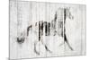 Barnwood Horse 2-Kimberly Allen-Mounted Art Print