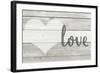 Barnwood Love-Kimberly Allen-Framed Art Print