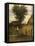 Barnyard, 1872-Silvestro Lega-Framed Stretched Canvas