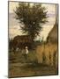 Barnyard, 1872-Silvestro Lega-Mounted Giclee Print