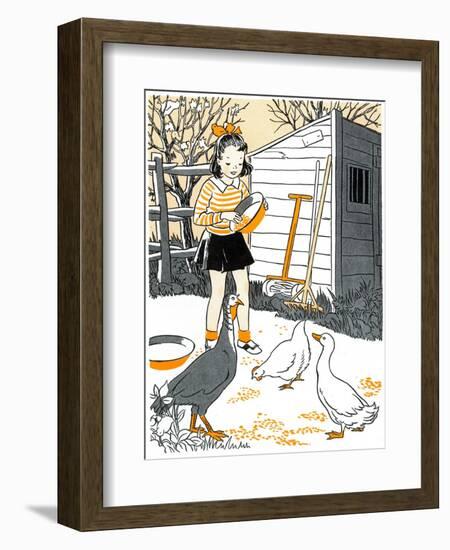 Barnyard Babies - Jack & Jill-null-Framed Giclee Print