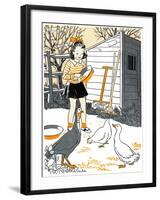 Barnyard Babies - Jack & Jill-null-Framed Giclee Print