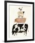 Barnyard Buds III-Victoria Borges-Framed Art Print