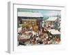 Barnyard Christmas Party-Carol Salas-Framed Giclee Print