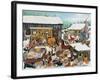 Barnyard Christmas Party-Carol Salas-Framed Giclee Print