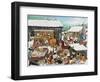 Barnyard Christmas Party-Carol Salas-Framed Giclee Print