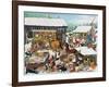 Barnyard Christmas Party-Carol Salas-Framed Giclee Print