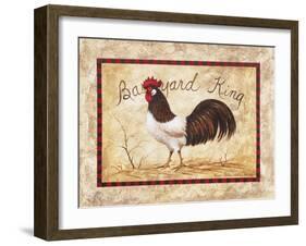 Barnyard King-unknown Sibley-Framed Art Print