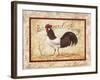 Barnyard King-unknown Sibley-Framed Art Print