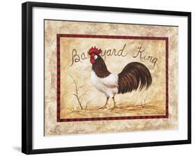 Barnyard King-unknown Sibley-Framed Art Print