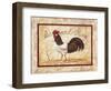 Barnyard King-unknown Sibley-Framed Art Print