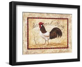 Barnyard King-unknown Sibley-Framed Art Print