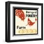 Barnyard Poultry-Farm Eggs-null-Framed Giclee Print