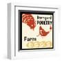 Barnyard Poultry-Farm Eggs-null-Framed Giclee Print