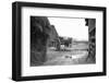 Barnyard Scene in France, Ca. 1935.-Kirn Vintage Stock-Framed Photographic Print