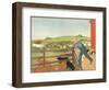 Barnyard Scene-null-Framed Art Print