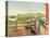 Barnyard Scene-null-Stretched Canvas