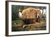 Barnyard-Childe Hassam-Framed Art Print