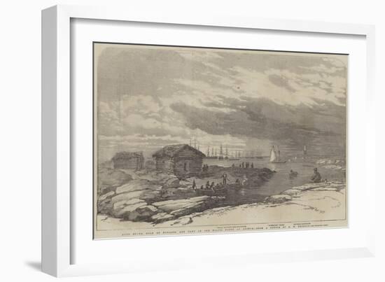 Baro Sound in the Gulf of Finland-Oswald Walters Brierly-Framed Giclee Print