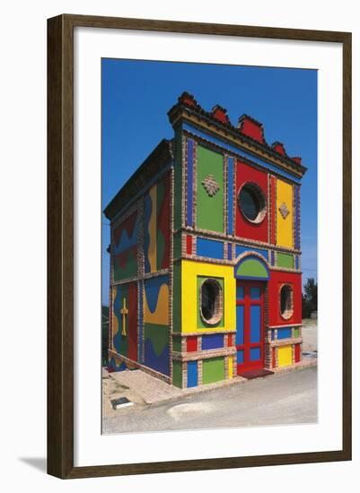 Barolo Chapel or Cappella Delle Brunate-null-Framed Giclee Print