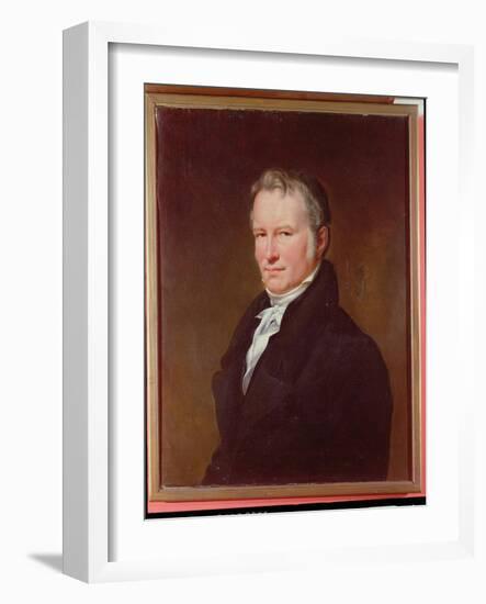 Baron Alexander Von Humboldt circa 1835-Henri Lehmann-Framed Giclee Print