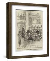 Baron Amphlett Being Admitted a Serjeant-At-Law-null-Framed Giclee Print